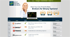 Desktop Screenshot of bestbinarybrokers.org