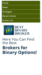 Mobile Screenshot of bestbinarybrokers.org